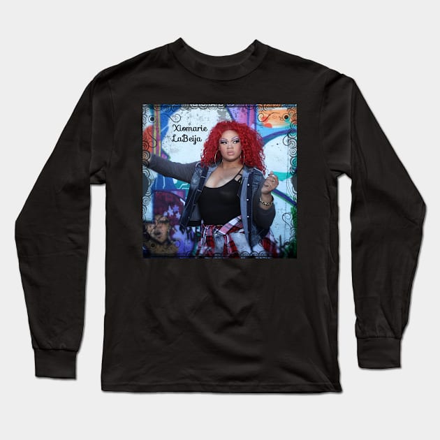 Xiomarie Labeija - Grunge Long Sleeve T-Shirt by quirkle5